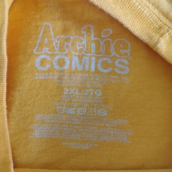 Men's Archie Comics Orange t-shirt Size 2XL - Picture 2 of 3
